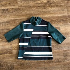 ZARA Mock turtleneck top